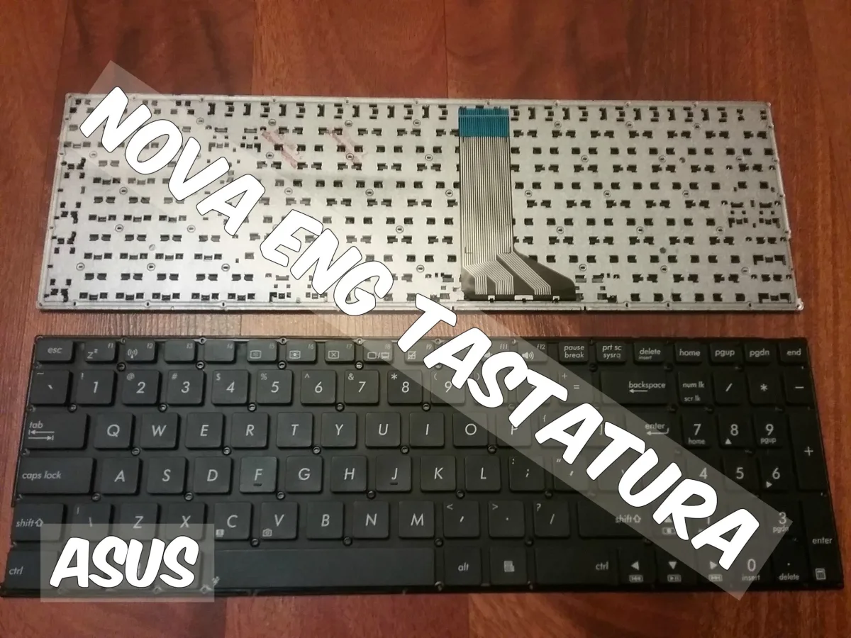 nova tastatura Asus F555 F555L F555LD F555LF F555LN vel.ent
